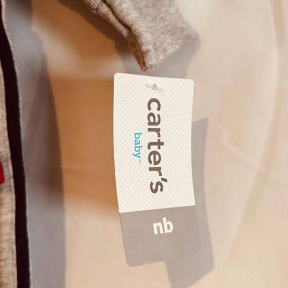 Carter’s Newborn Baby Boy “Daddy’s Team” Bodysuit & Pants Outfit - Picture 5 of 5